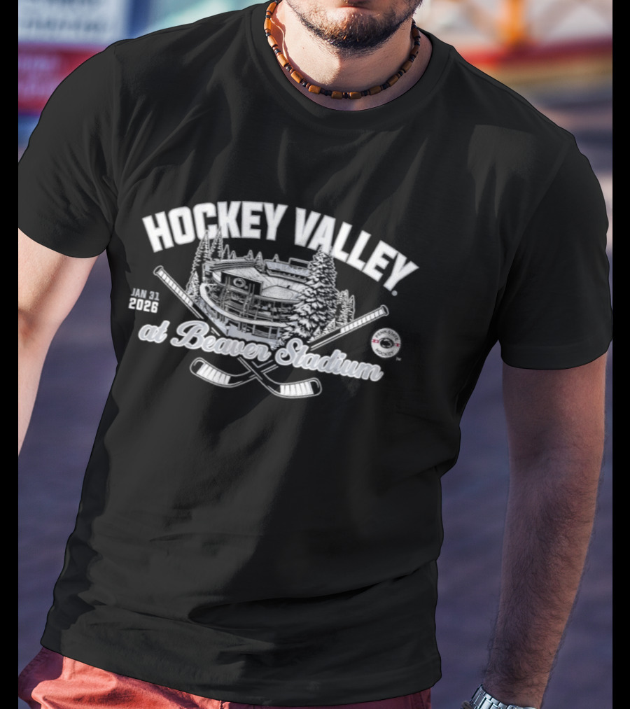 Penn State Nittany Lions Hockey Valley At Beaver Stadium 2022 Event T-Shirt