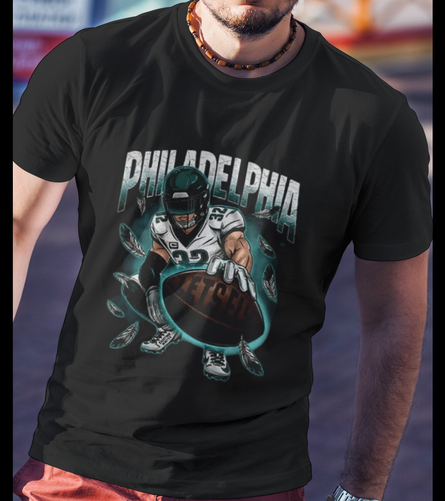 Philadelphia Eagles Reed Blankenship Football Keep On Hunting Let's Fly T-Shirt
