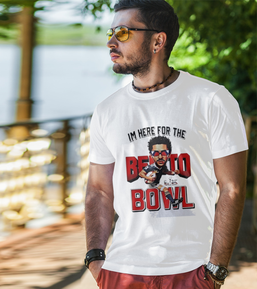 Bad Bunny Super Bowl I’m Here For The Benito Bowl T-Shirt