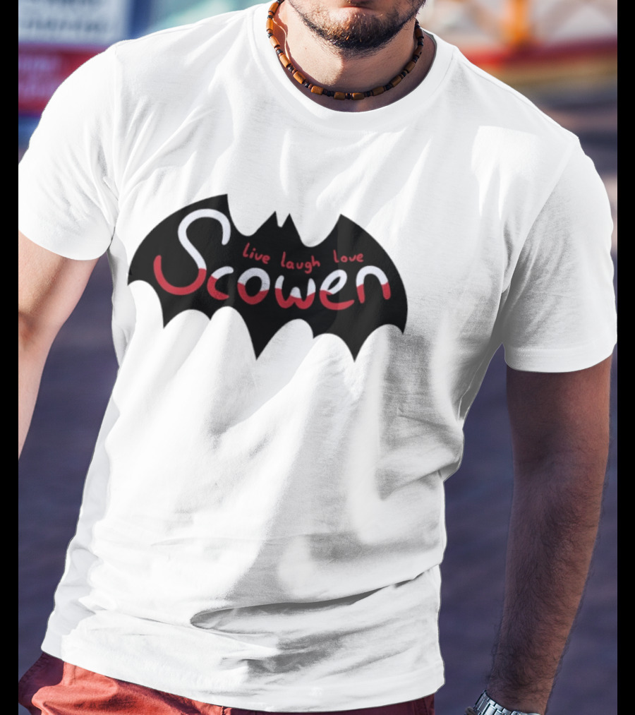 Bat Scowen Live Laugh Love T-Shirt