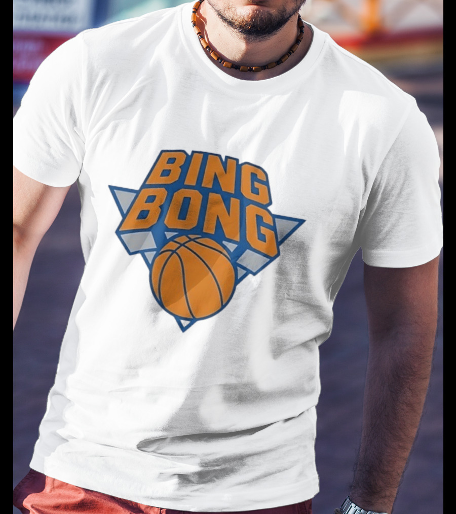 Bing Bong New York Knicks Basketball NBA Fan T-Shirt
