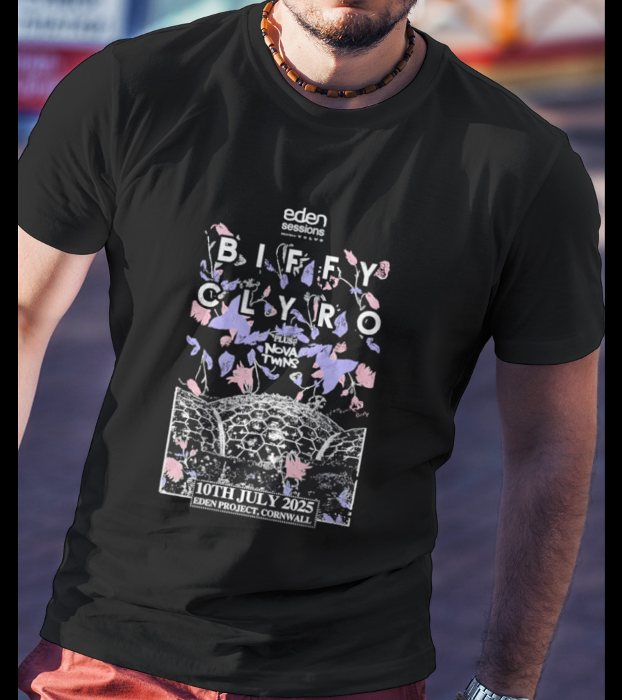 Eden Sessions Presents Biffy Clyro Live 10th July 2025 Eden Project Cornwall T-Shirt