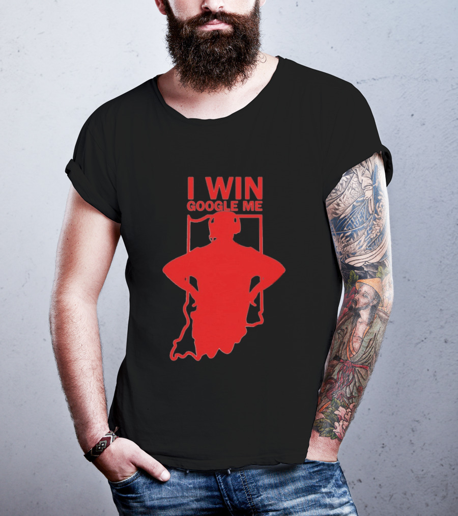 I Win Google Me Indiana Hoosiers Curt Cignetti T-Shirt