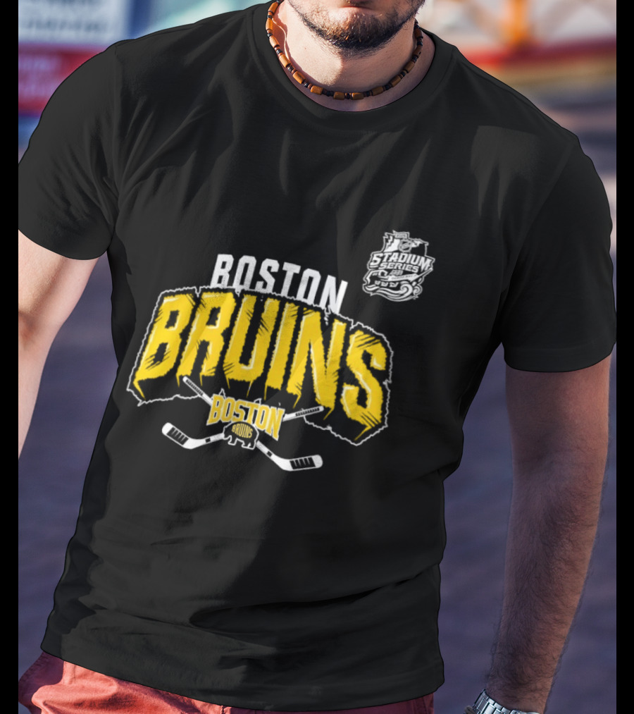 Boston Bruins Skull Tampa Bay Lightning NHL Hockey T-Shirt