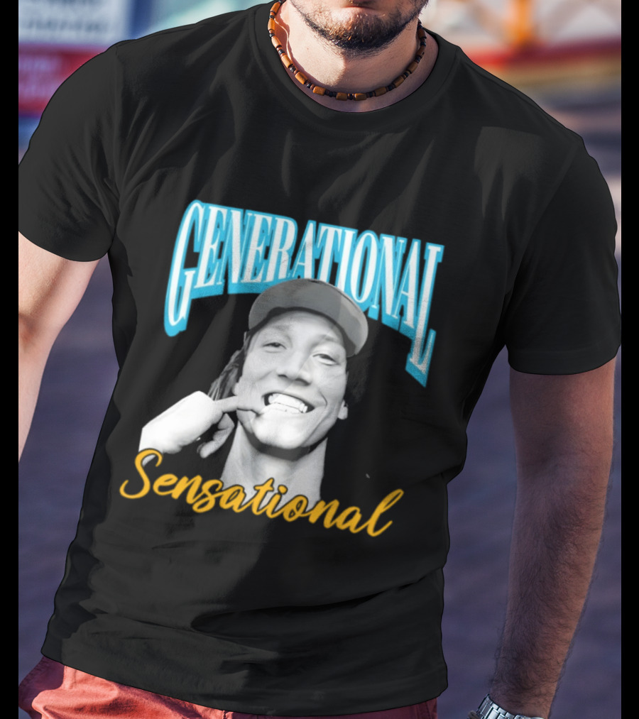 Generational Sensational Trevor Lawrence Jacksonville Jaguars T-Shirt