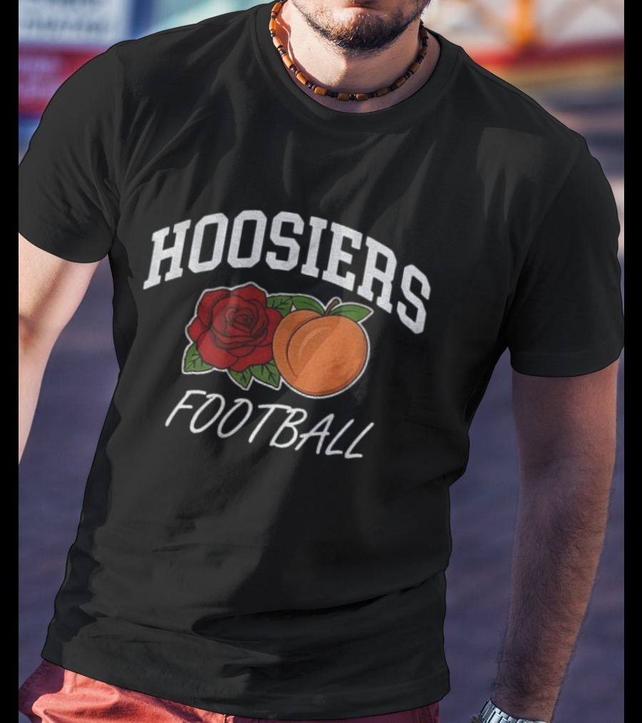 Hoosiers Football Rose Peach Bowl Champions T-Shirt