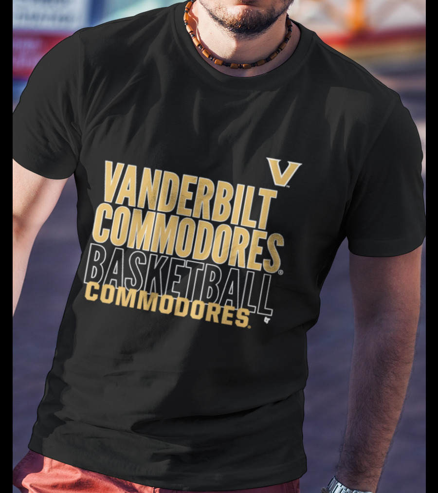 Vanderbilt Commodores Basketball Commodores V T-Shirt