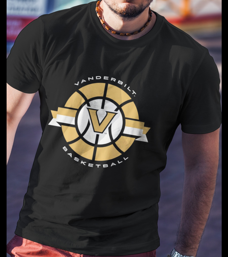 Vanderbilt Commodores Basketball Classic Circle V T-Shirt