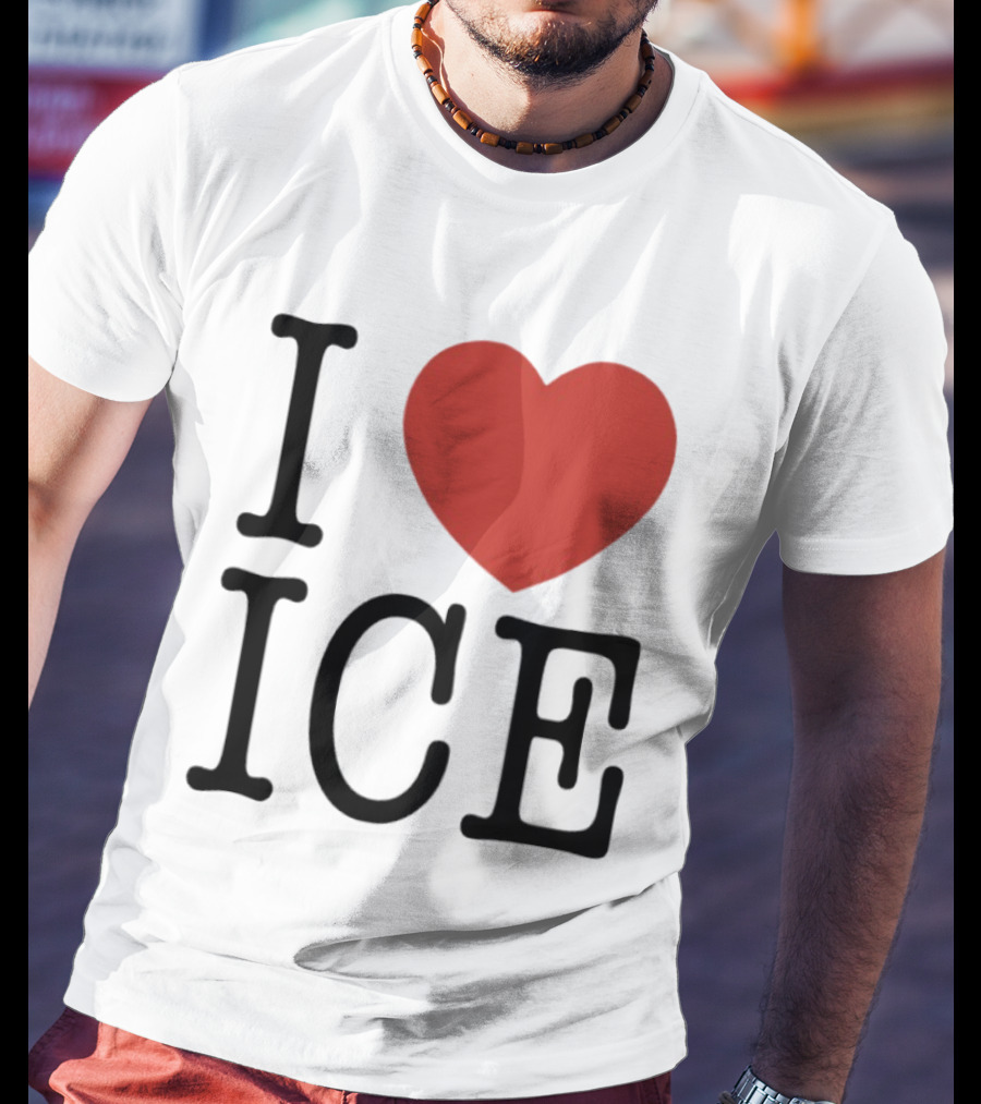 I Love Red Heart ICE T-Shirt