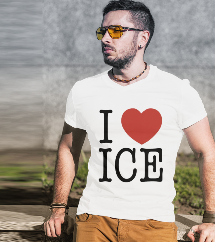 I Love Red Heart ICE T-Shirt