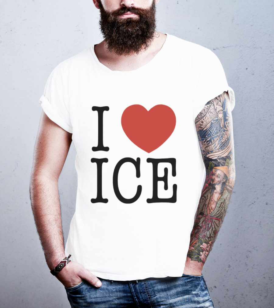 I Love Red Heart ICE T-Shirt