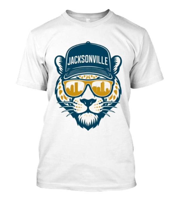 Jacksonville Jaguars Duval Football 2025 Skyline T-Shirt