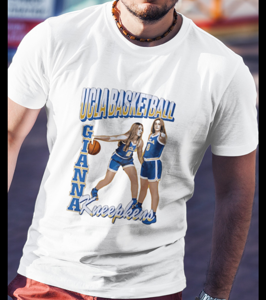 UCLA Basketball Gianna Kneepkens 8 T-Shirt