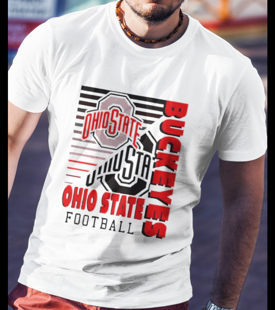 Ohio State Buckeyes Football Throwback T-Shirt