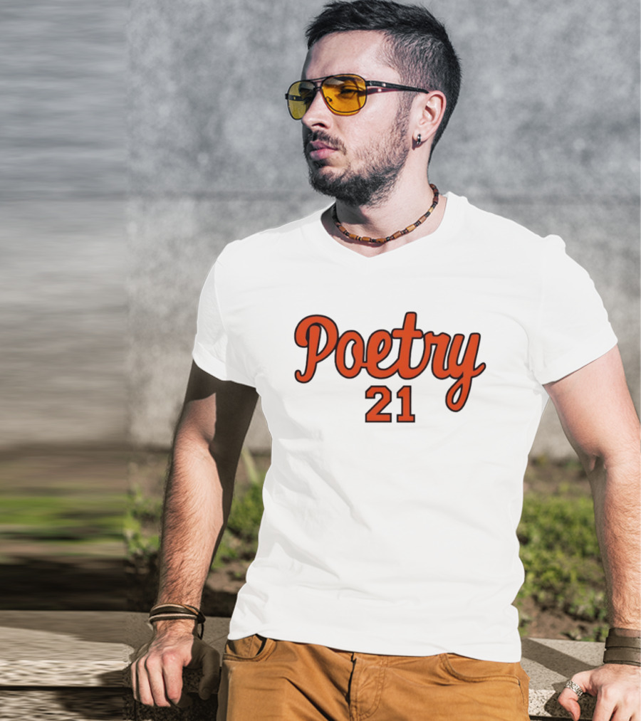 Poetry 21 Lawrence Moten Syracuse Orange Basketball Retro Legend T-Shirt