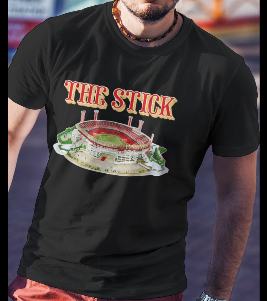 The Stick Candlestick Park San Francisco 49ers Stadium Football T-Shirt