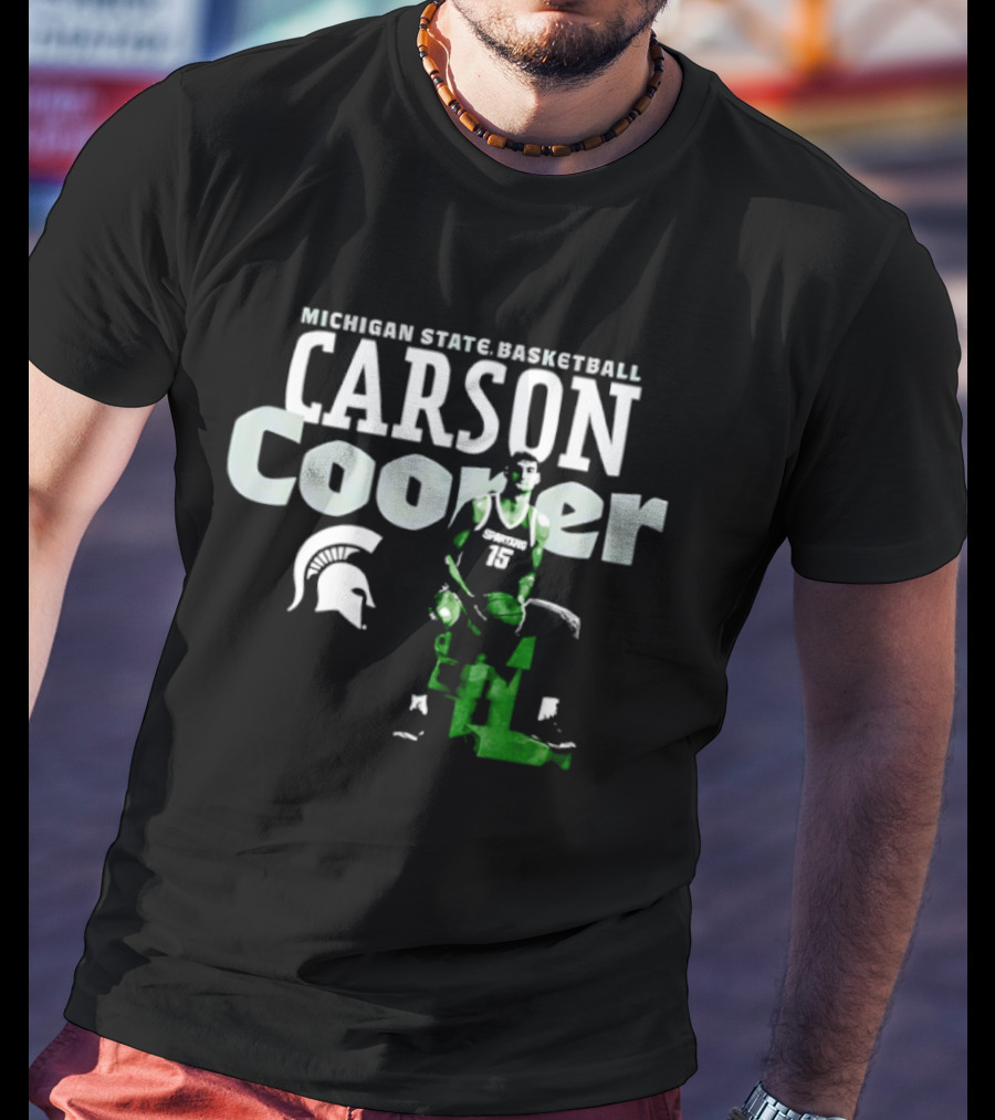 Michigan State Basketball Carson Coomer Spartans T-Shirt
