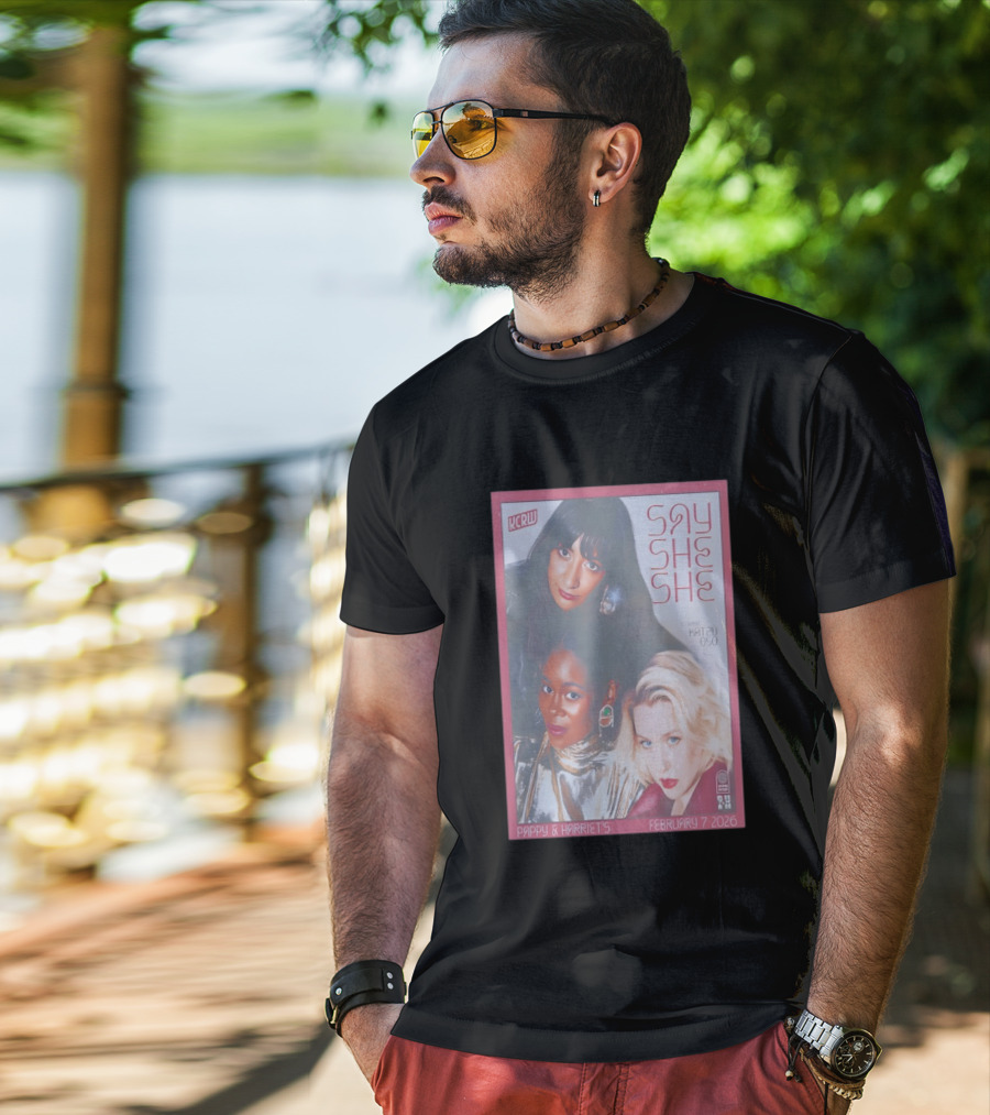 KCRW Say She She With Katsu Oso Pappy & Harriet's February 7 2026 T-Shirt