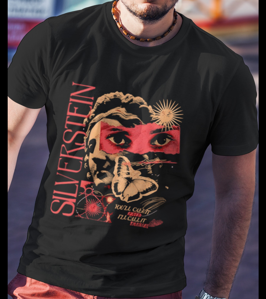 Silverstein Fate Karma You’ll Call It Ill Call It Vintage T-Shirt