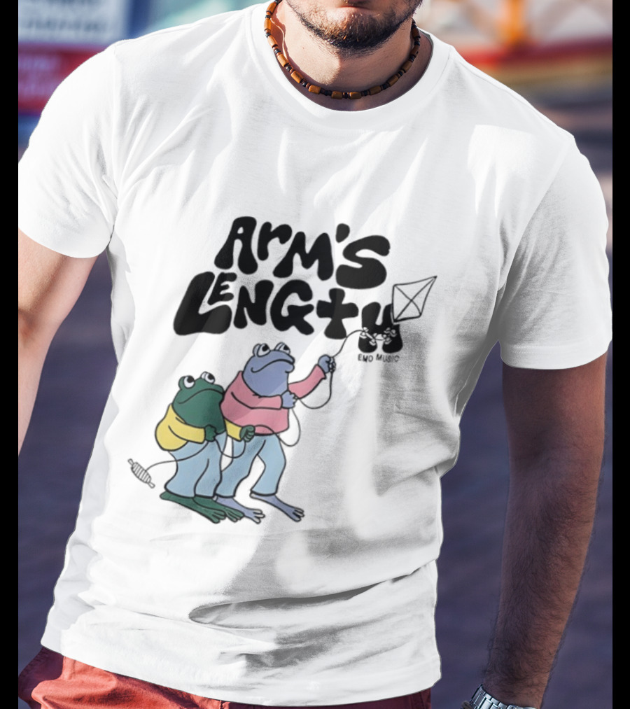 Arm's Length Frog And Toad Kite Emo Music T-Shirt