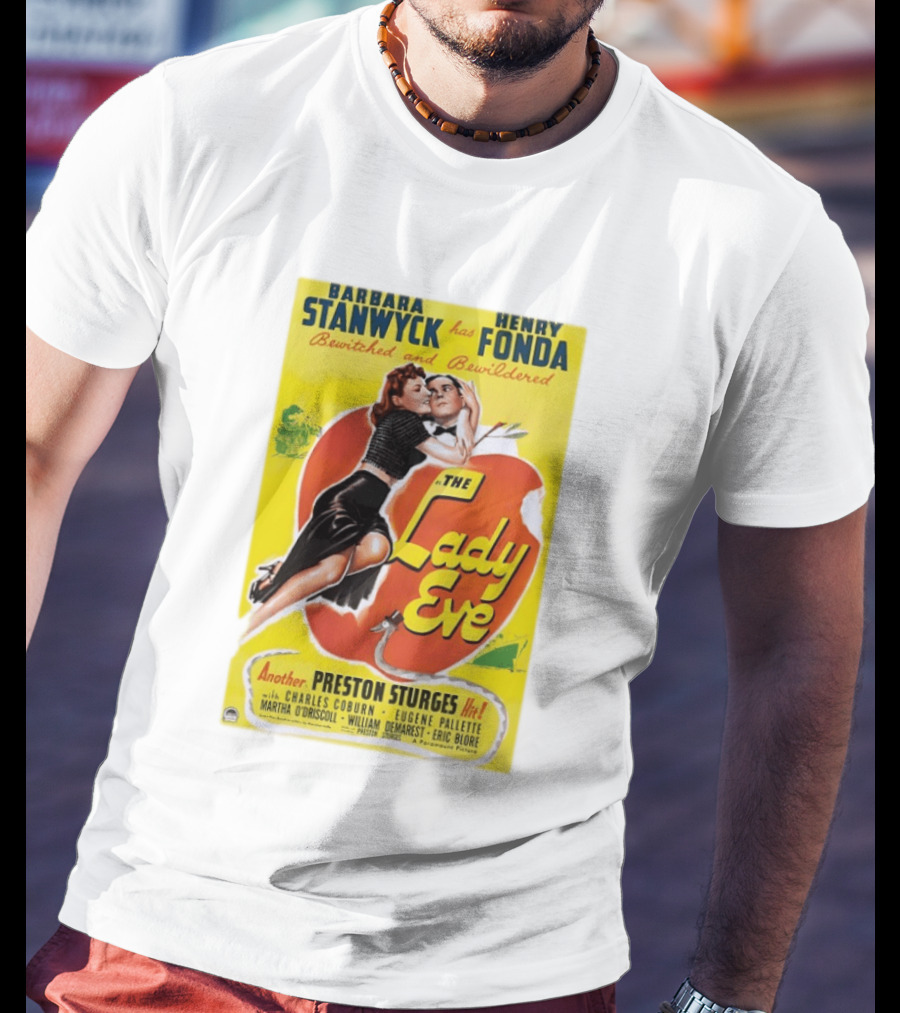 Barbara Stanwyck Henry Fonda The Lady Eve Bewitched Bewildered T-Shirt