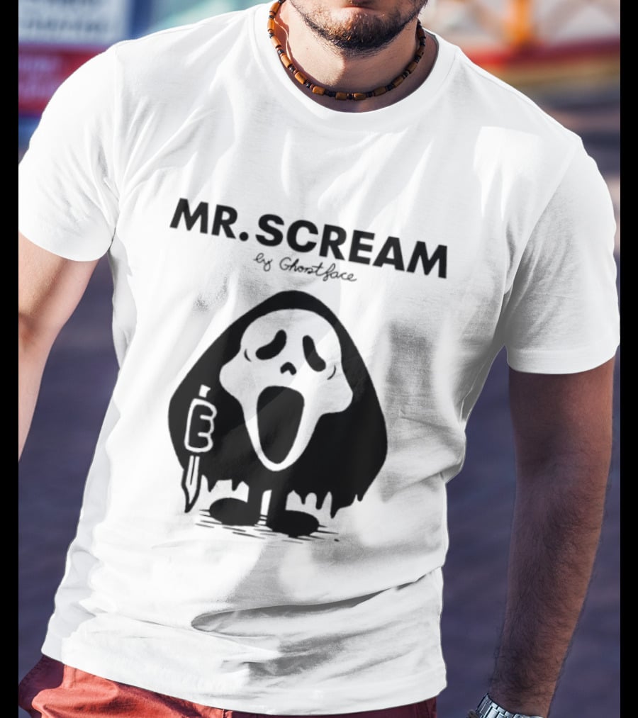 Mr Scream Ghostface T-Shirt