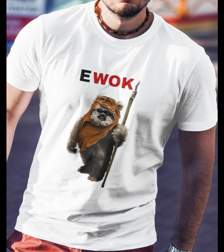 Ewok Wicket W Warrick Star Wars Character Iconic Film Creature T-Shirt
