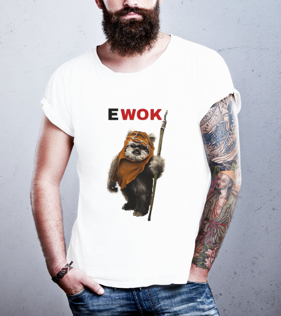 Ewok Wicket W Warrick Star Wars Character Iconic Film Creature T-Shirt