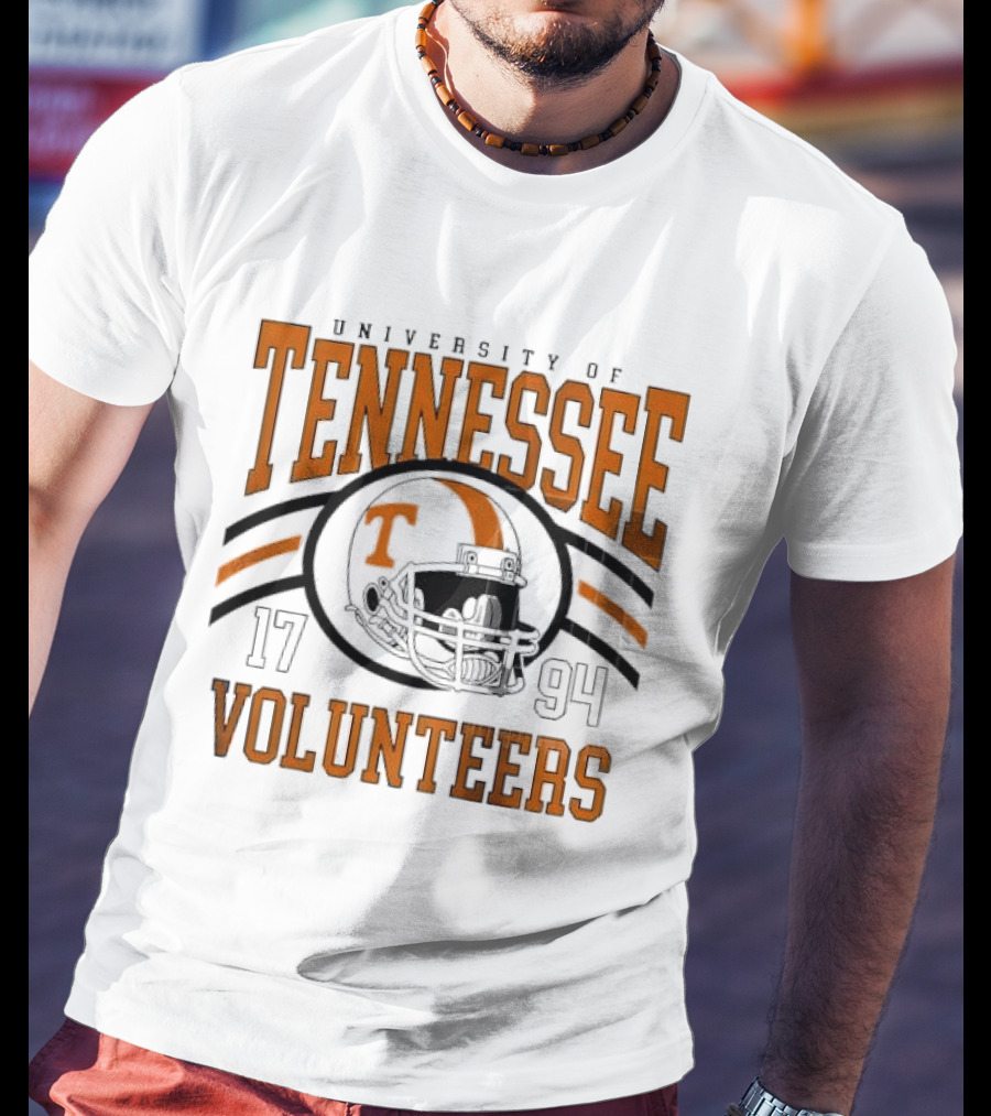 University Of Tennessee Volunteers Helmet 1794 Football Team Heritage T-Shirt