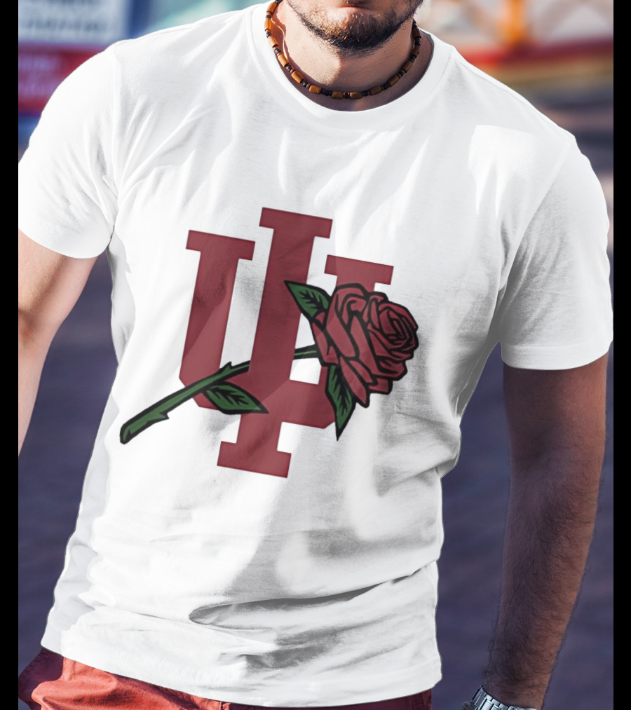 Indiana Hoosiers IU Rose T-Shirt