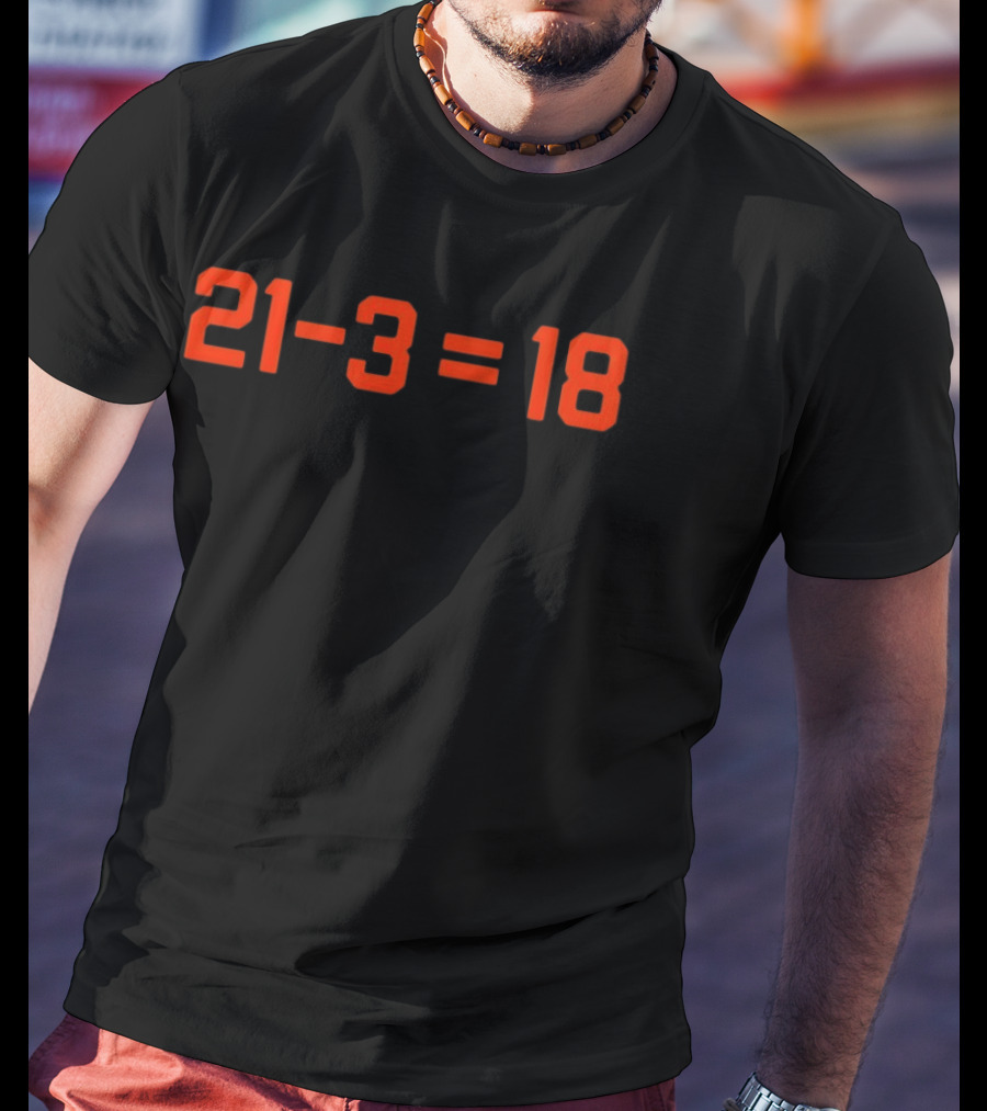 Caleb Williams 21 Minus 3 Equals 18 T-Shirt