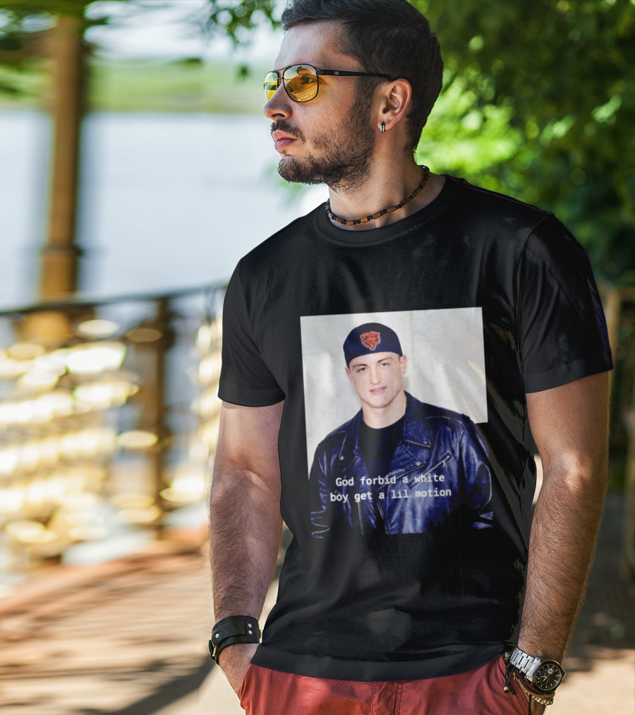 Caleb Williams God Forbid A White Boy Get A Lil Motion T-Shirt