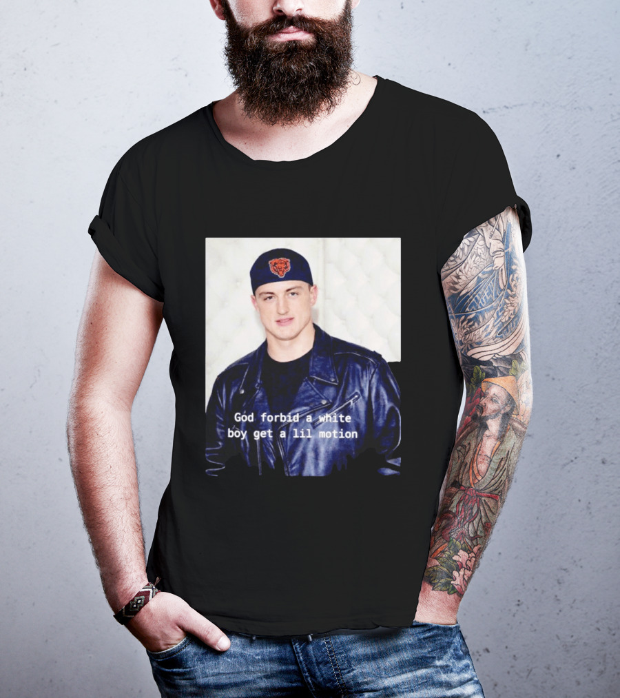 Caleb Williams God Forbid A White Boy Get A Lil Motion T-Shirt