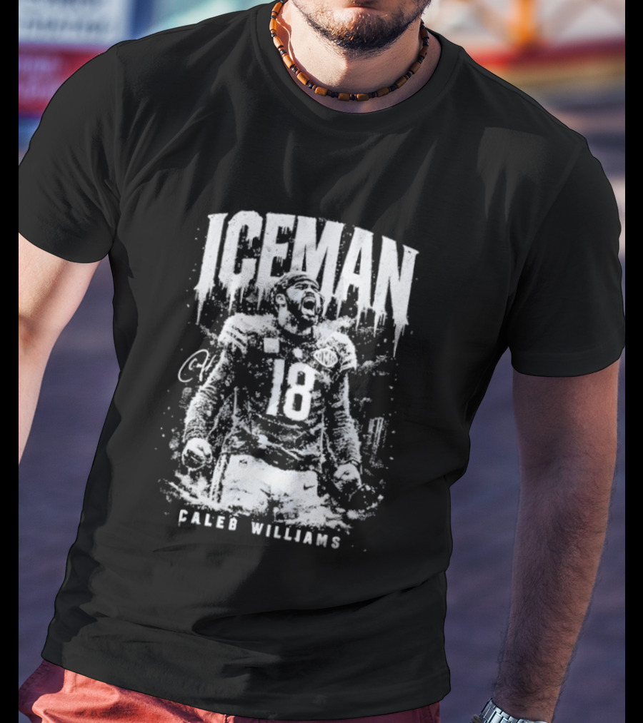 Caleb Williams Iceman 18 Football T-Shirt