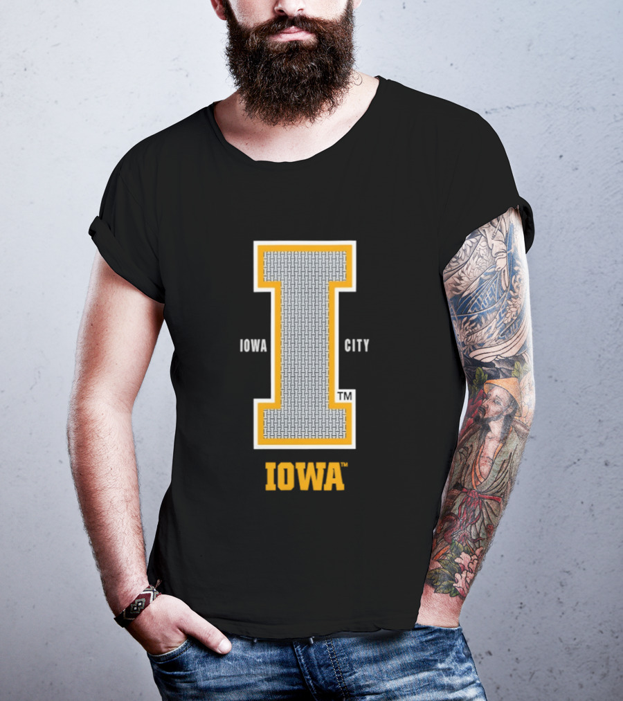 Iowa Hawkeyes Football NCAA Iowa City I T-Shirt