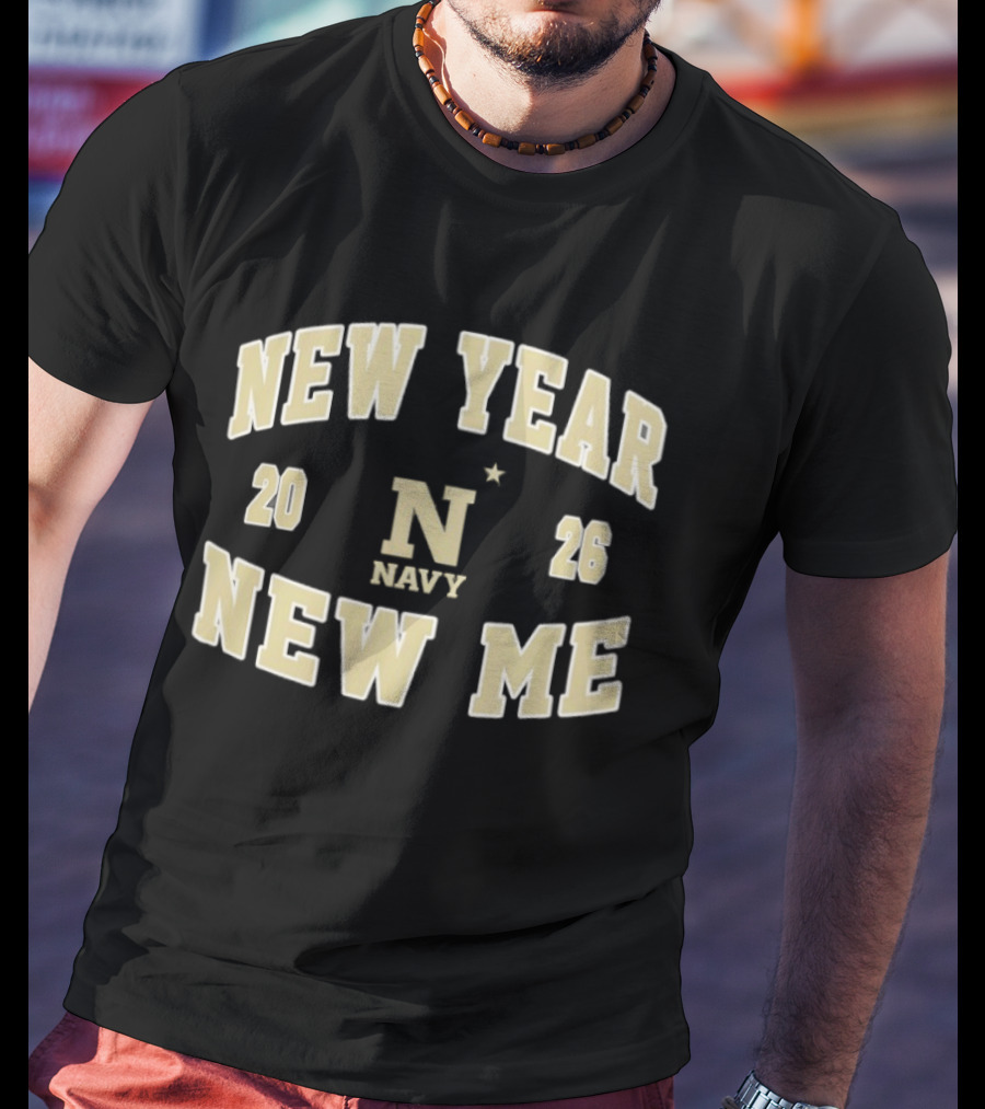 Navy Midshipmen New Year New Me 2026 T-Shirt