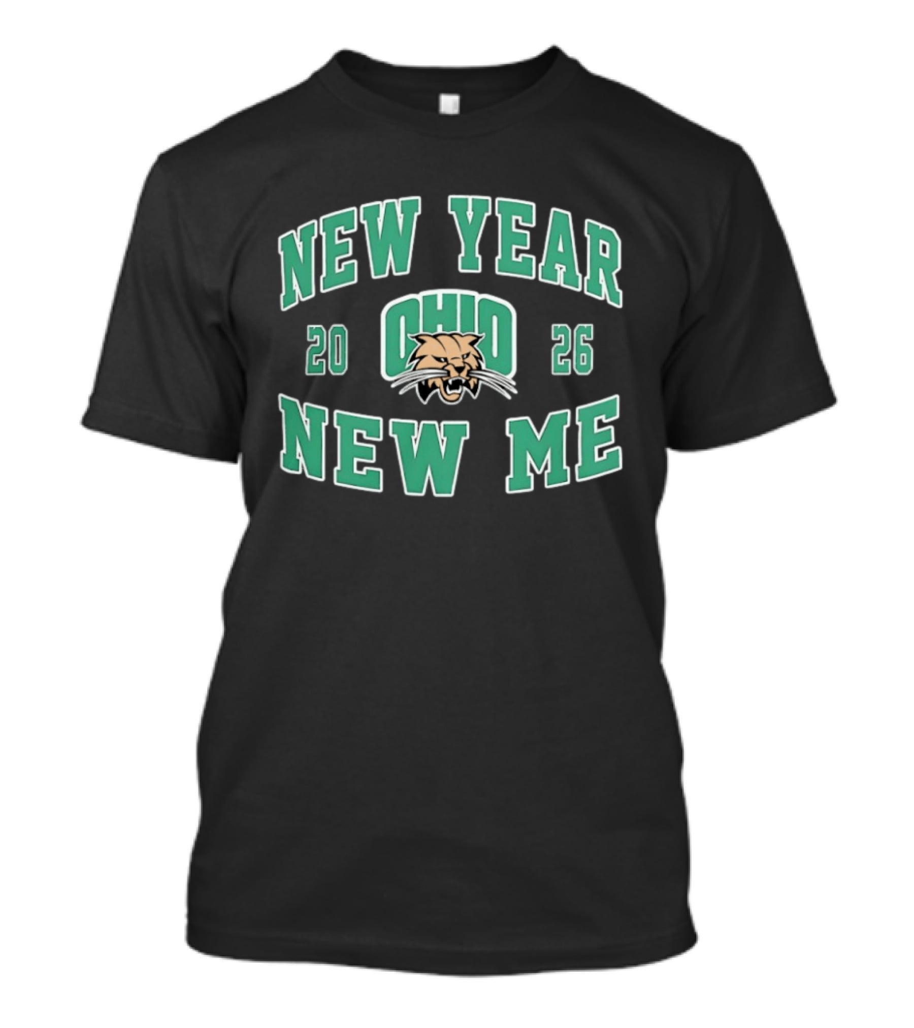 New Year New Me Ohio Bobcats Football 2026 T-Shirt
