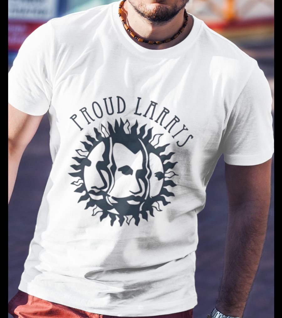 Proud Larrys Sunburst Face T-Shirt