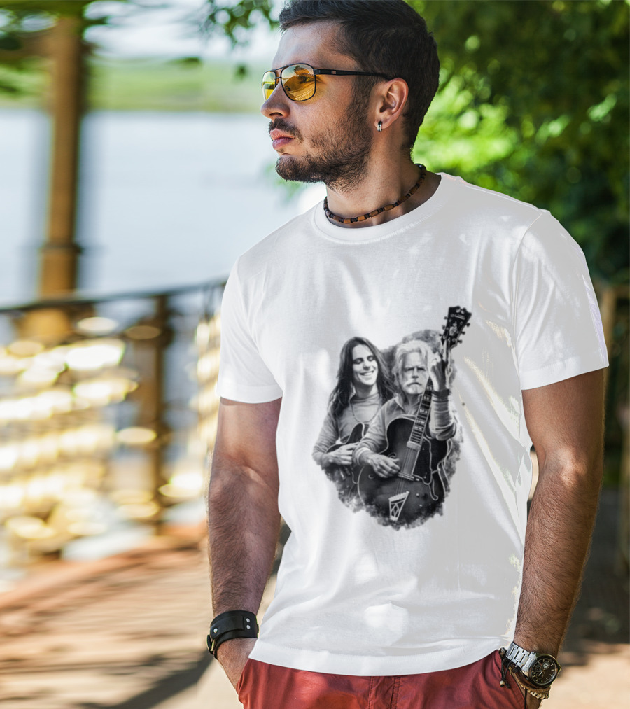 Bob Weir Grateful Dead Guitar Legend Memorial T-Shirt