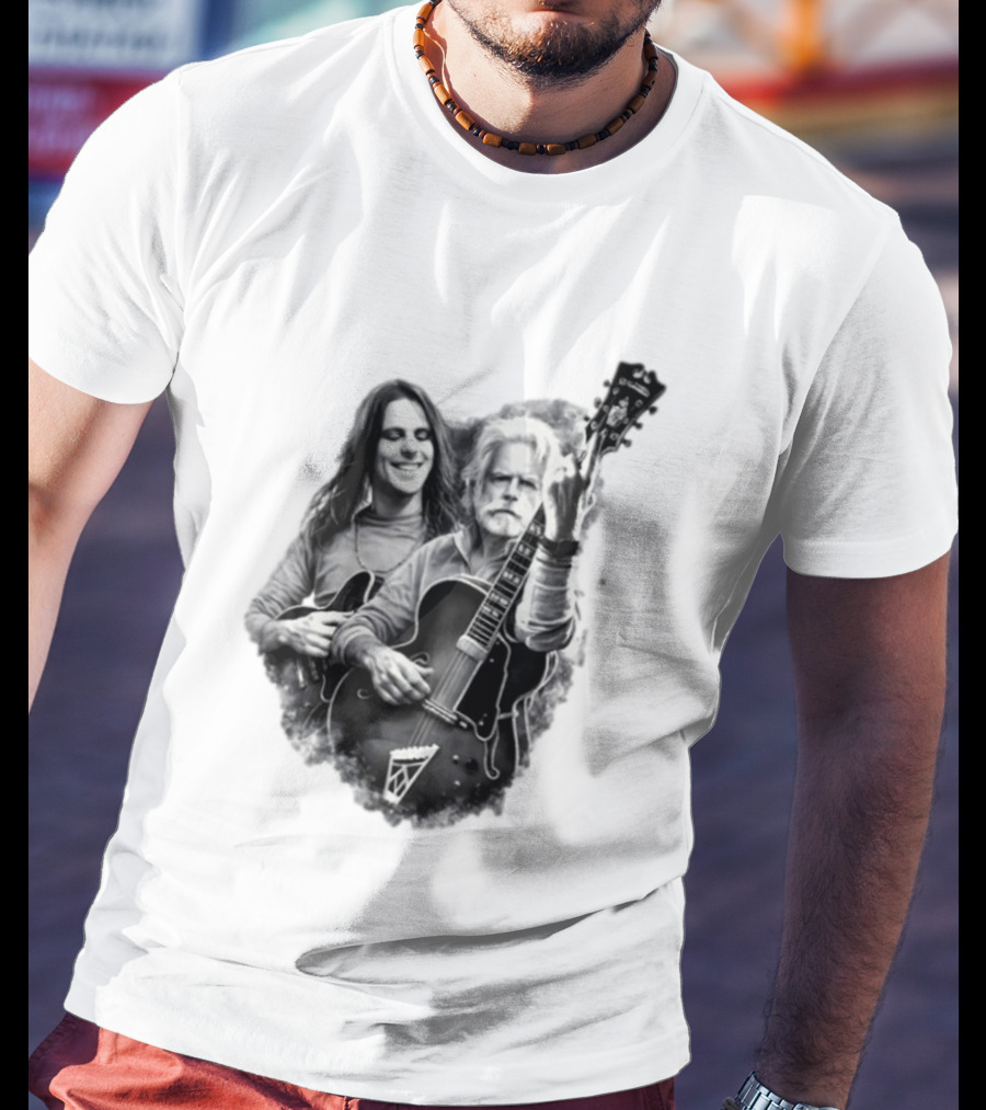 Bob Weir Grateful Dead Guitar Legend Memorial T-Shirt