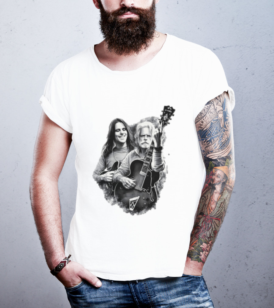 Bob Weir Grateful Dead Guitar Legend Memorial T-Shirt