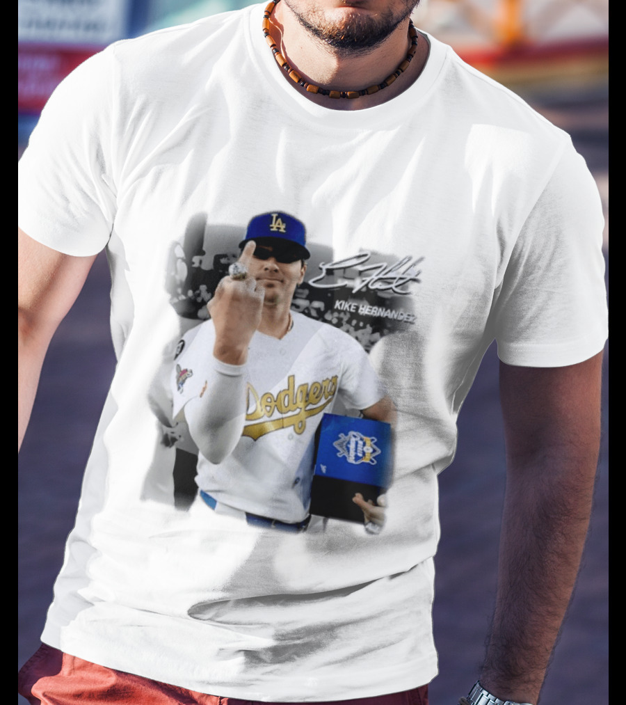Kike Hernandez Former Dodgers T-Shirt