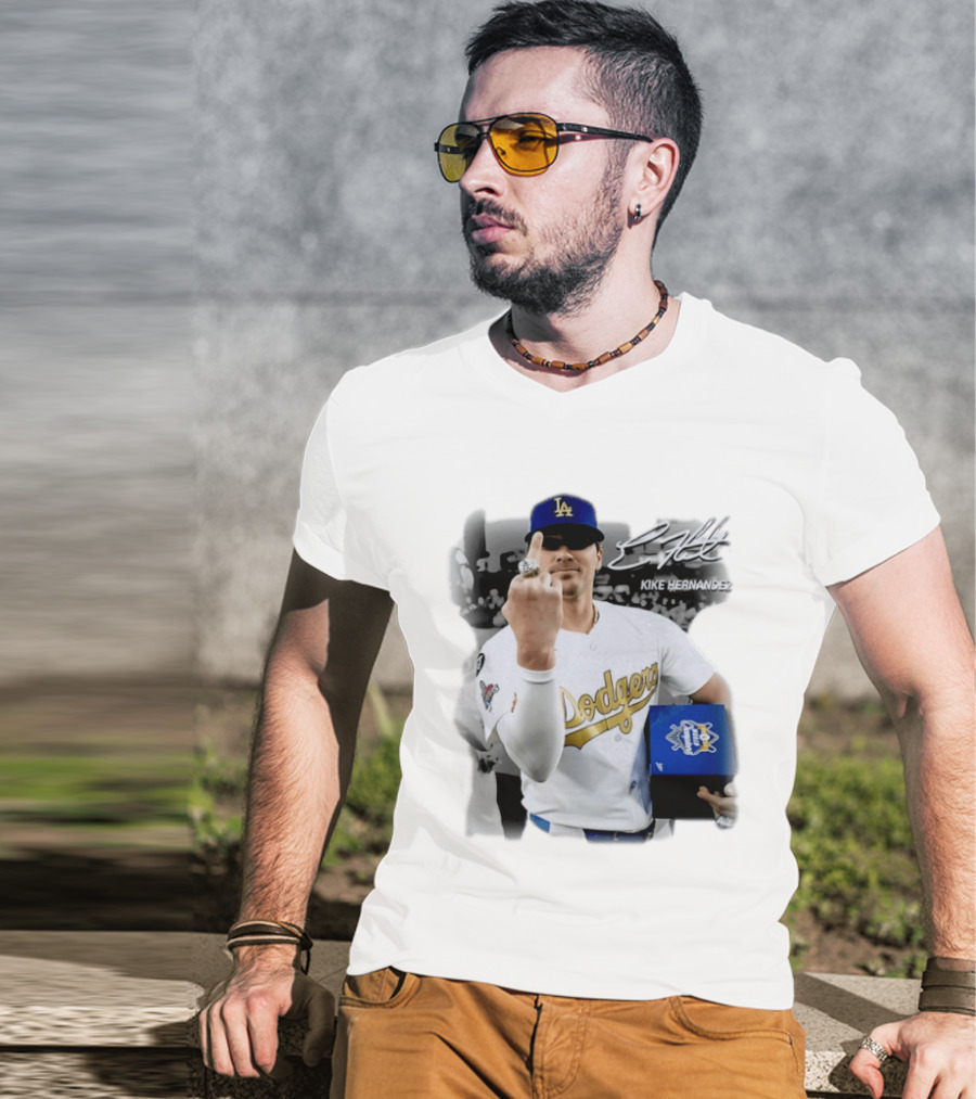 Kike Hernandez Former Dodgers T-Shirt