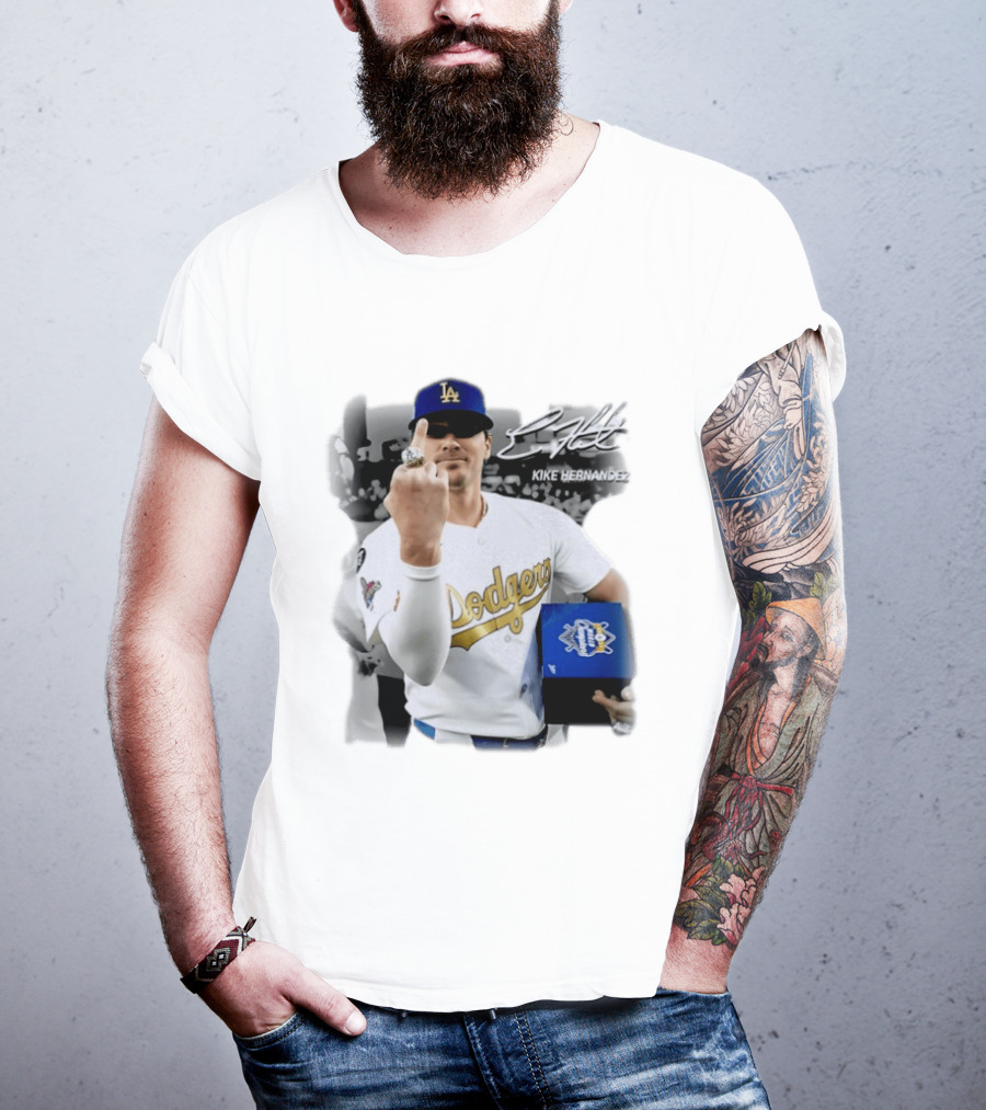 Kike Hernandez Former Dodgers T-Shirt