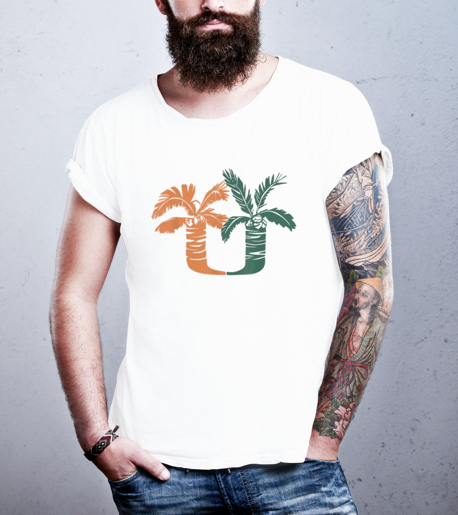Miami U Palm Trees Classic 90s T-Shirt