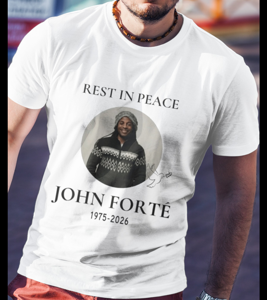 Rest In Peace John Forté 1975 2026 Memorial T-Shirt
