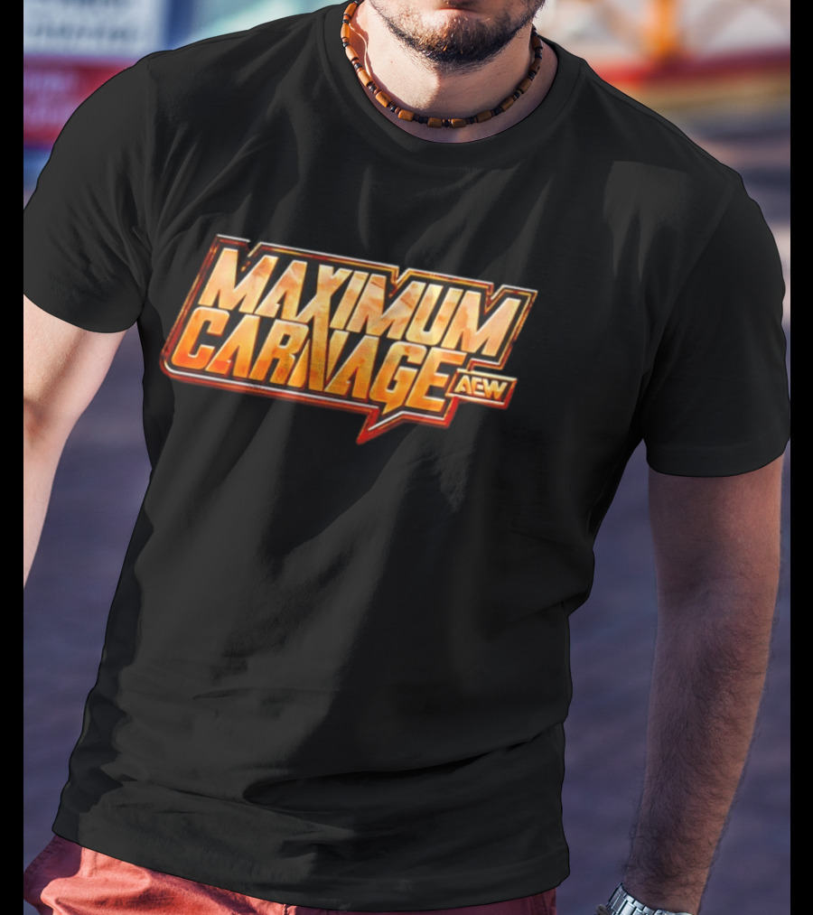 AEW Maximum Carnage 2026 Event Wrestling Promotion T-Shirt