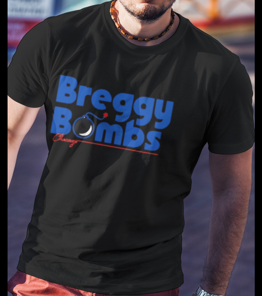 Breggy Bombs Chicago Baseball Alex Bregman T-Shirt