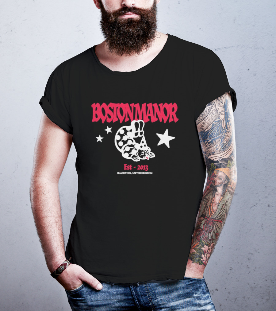 Boston Manor Clown Stars Blackpool United Kingdom Est 2013 T-Shirt