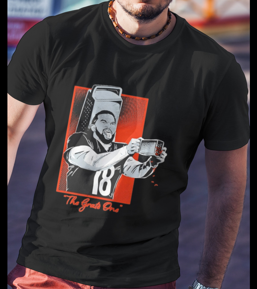 Caleb Williams The Grate One Sports Tribute With Cheese Grater T-Shirt